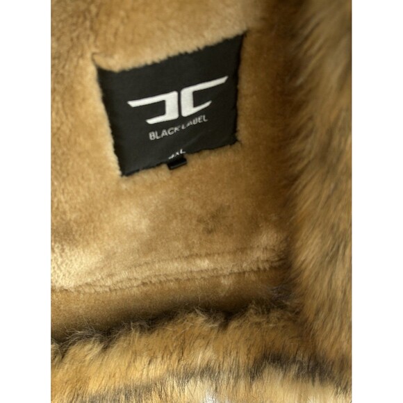 JORDAN CRAIG 4XL Shearling Faux Fur Suede Coat Jacket Brown Soft Oversize Retro - Picture 15 of 16